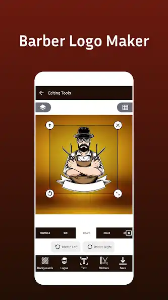 Barber Logo Maker salon branding