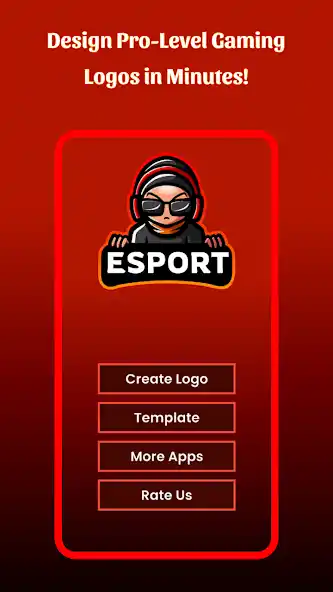 Esports Gaming Logo Maker main template preview