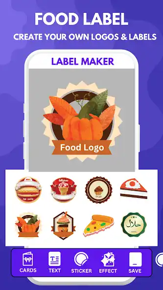Label Maker app - shipping label creator with custom shapes and sizes
