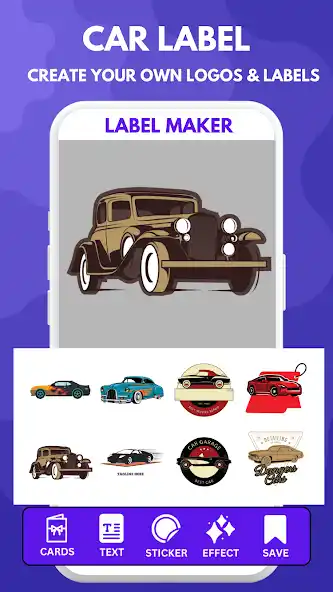 Label Maker app - professional label printer designs with customizable templates