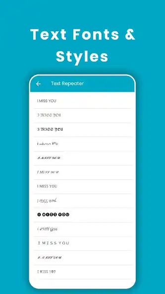 Text Repeater app - easy text repetition tool with clipboard integration