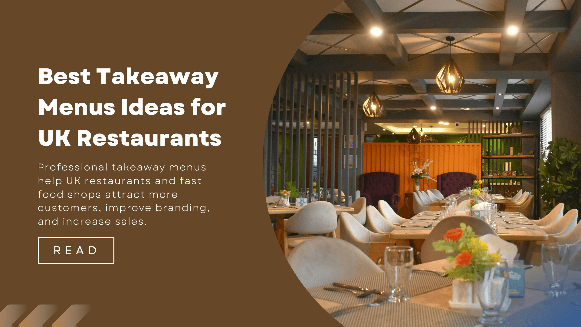 Best Takeaway Menus Ideas for UK Restaurants and Fast Food Shops