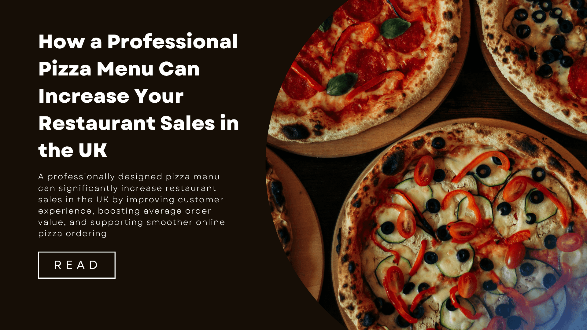 How a Professional Pizza Menu Can Increase Your Restaurant Sales in the UK
